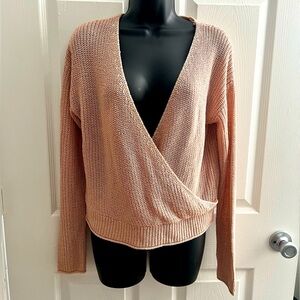 Pink Sweater, Open Back